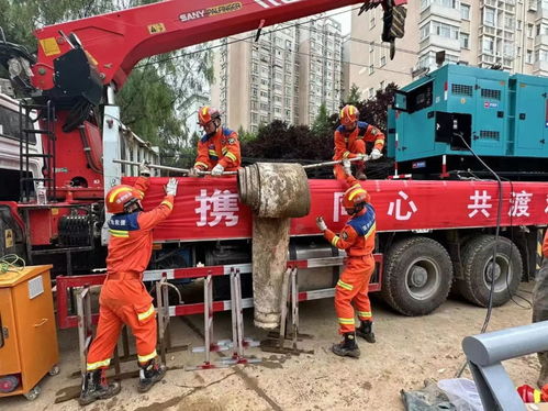 中國石油長慶油田輸油一處消防救援隊(duì)馳援寶雞災(zāi)區(qū) 緊急保障輸氣管道安全